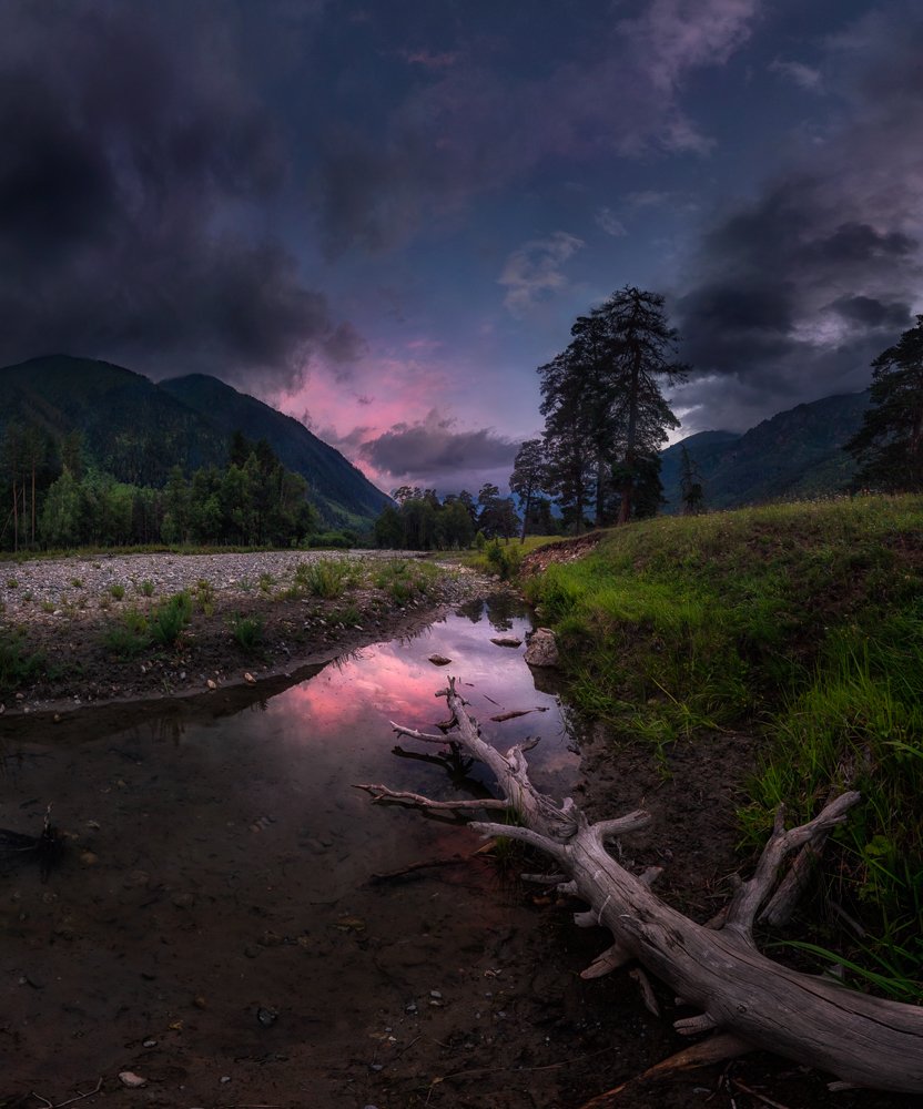 Когда горы засыпают...