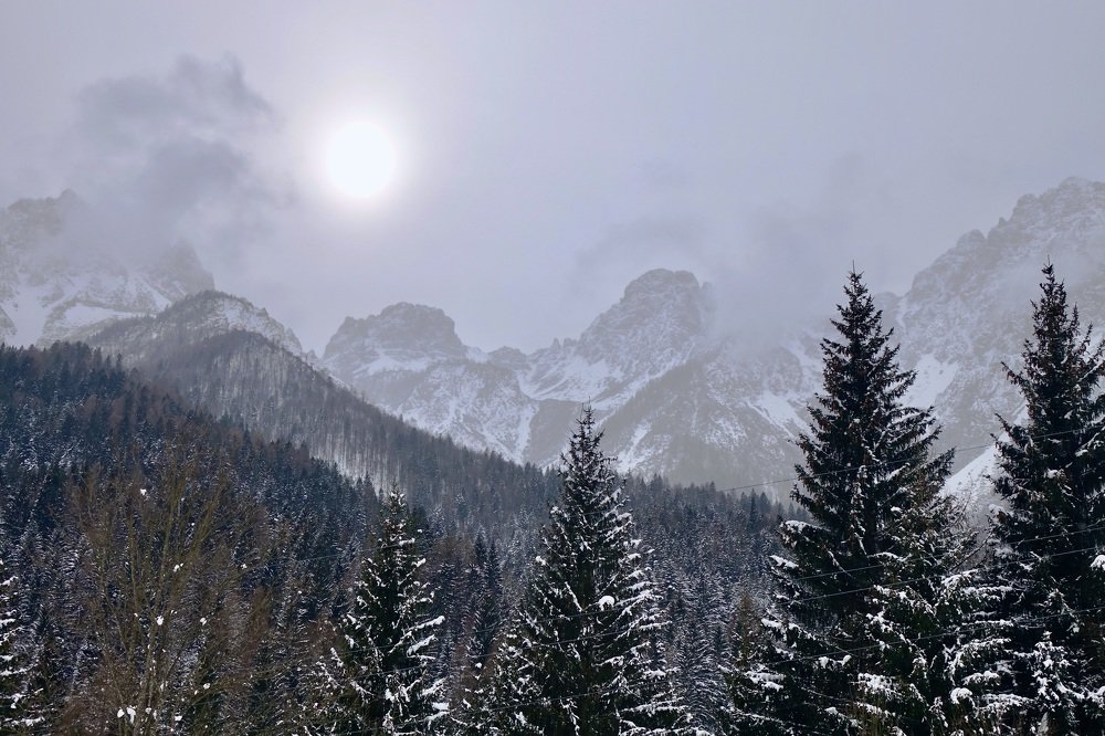 Зимнее солнце