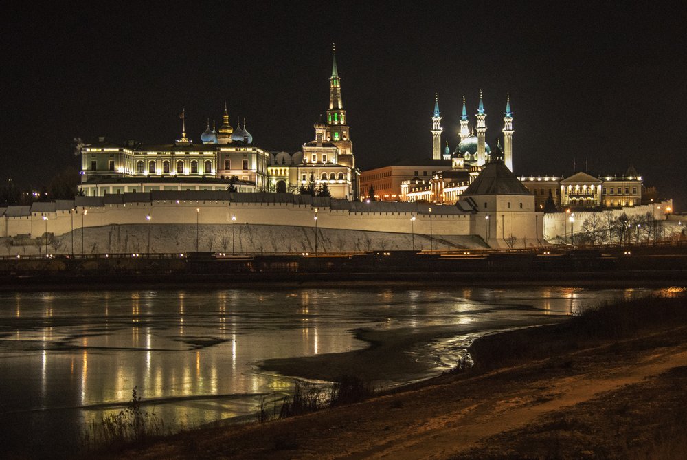 Ночная Казань