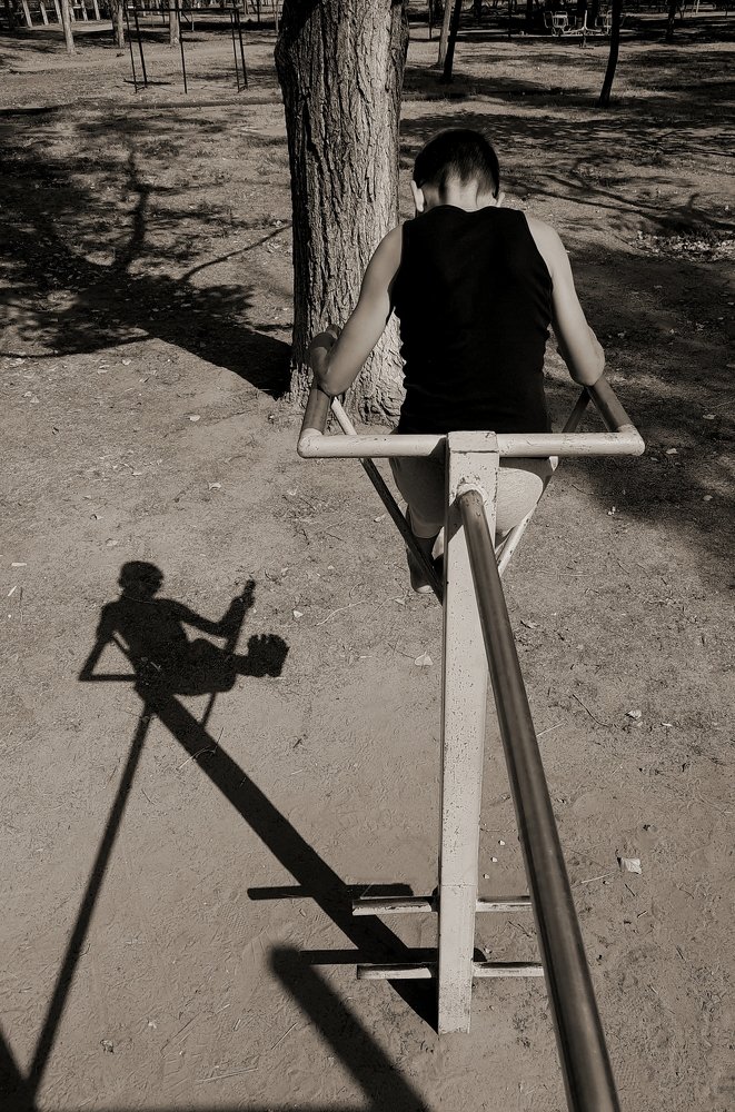 Тренировка с тенью