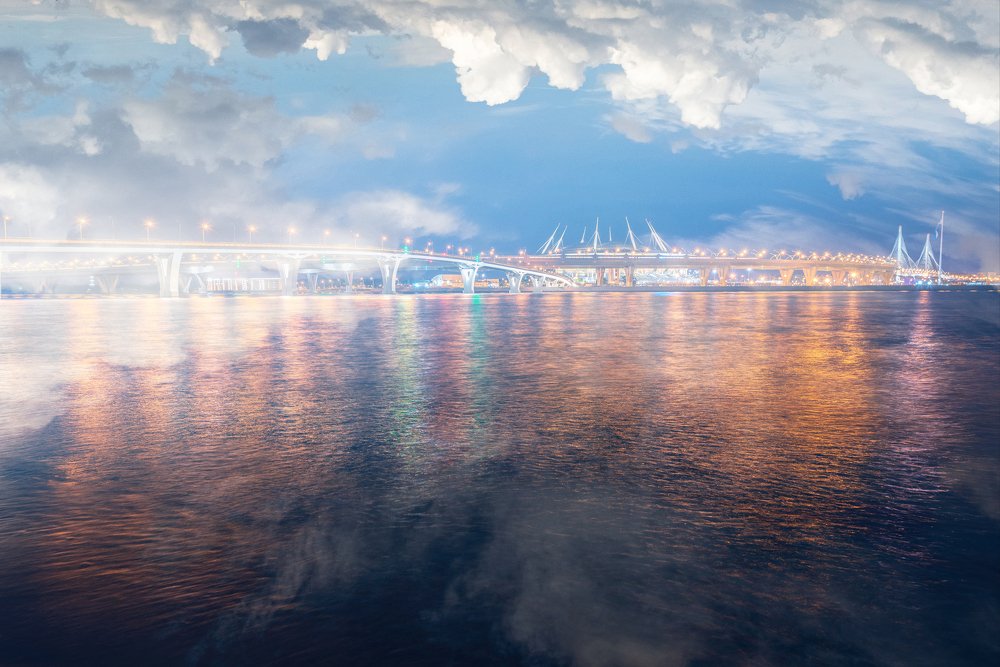 Акварельный город