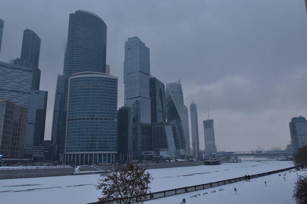 Москва-Сити.Зима.