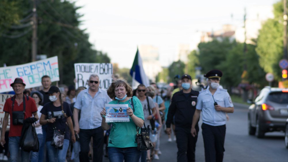 Протесты в Хабаровске / Khabarovsk protests