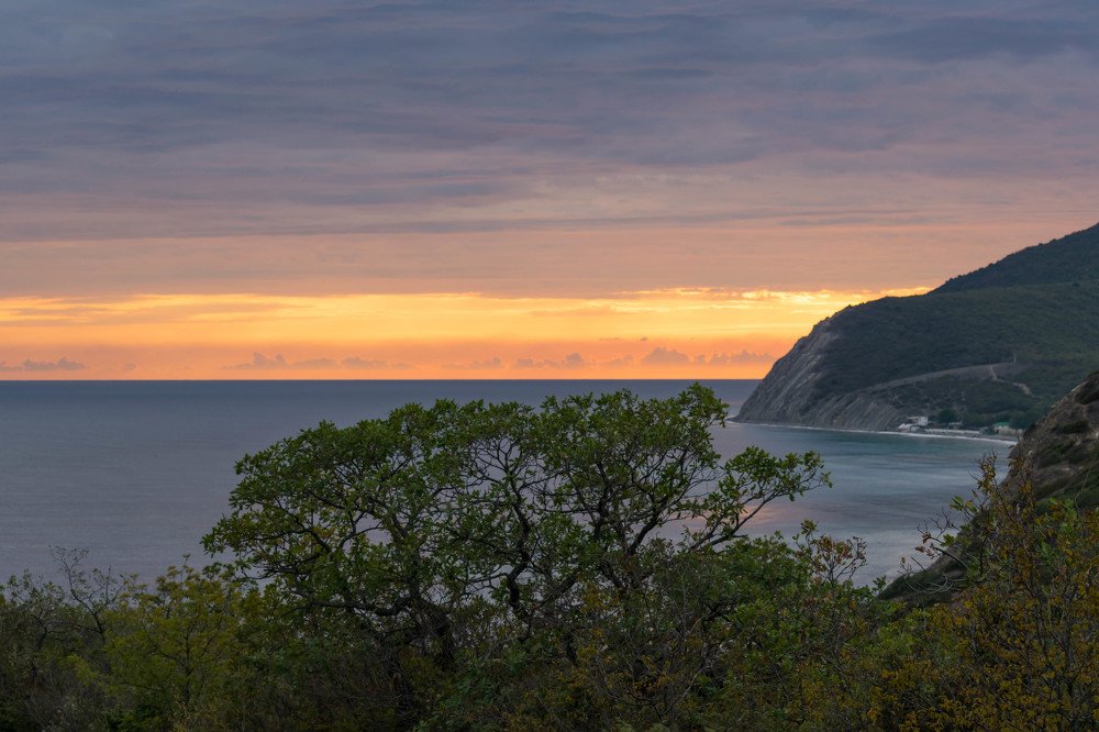закат в Южной Озереевке