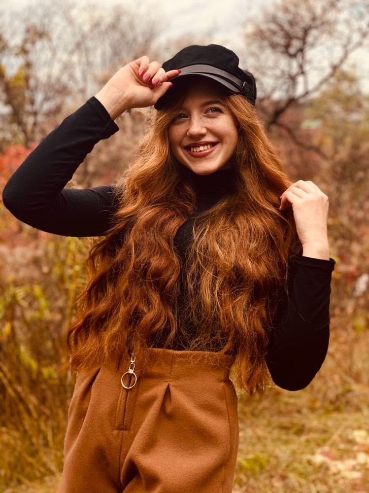 Девушка осень