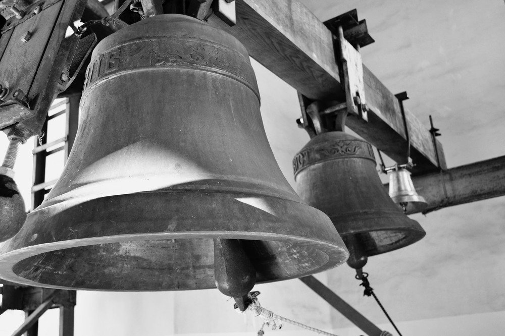 на колокольне