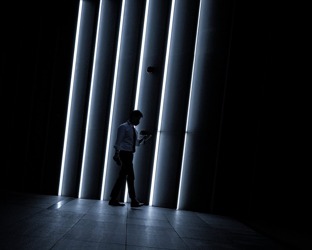 The light shows you the way in the world filled with darkness