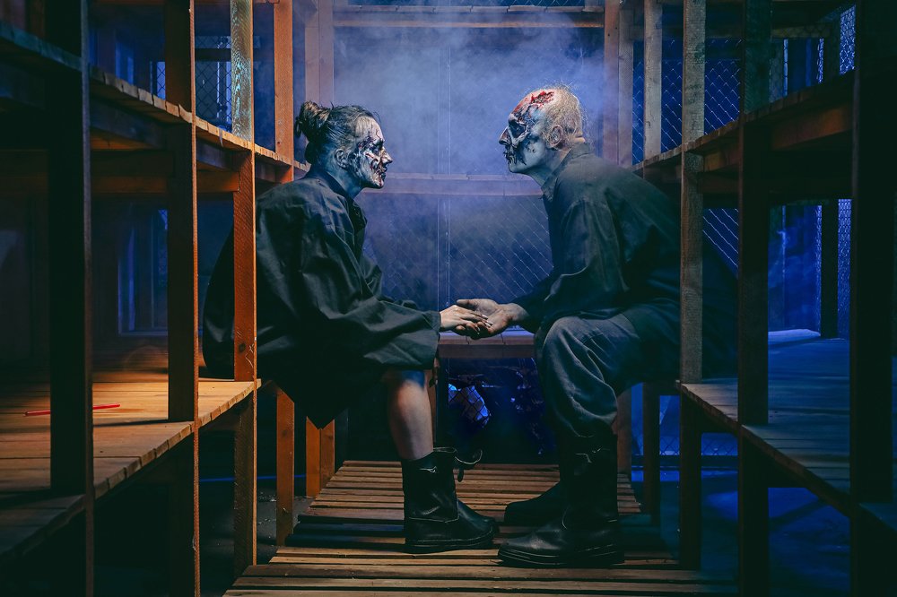 The fragments of the zombie park from the photo project "The others"