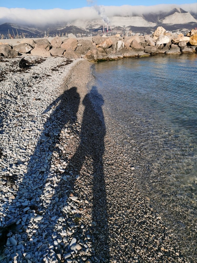 Берег моря, норд-ост, Новороссийск