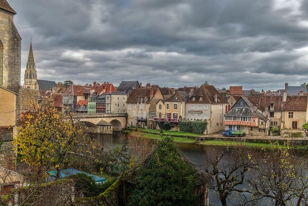 Old city.Argenton sur Creuse.