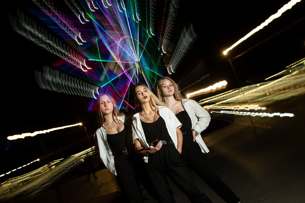 Life в движении огней.