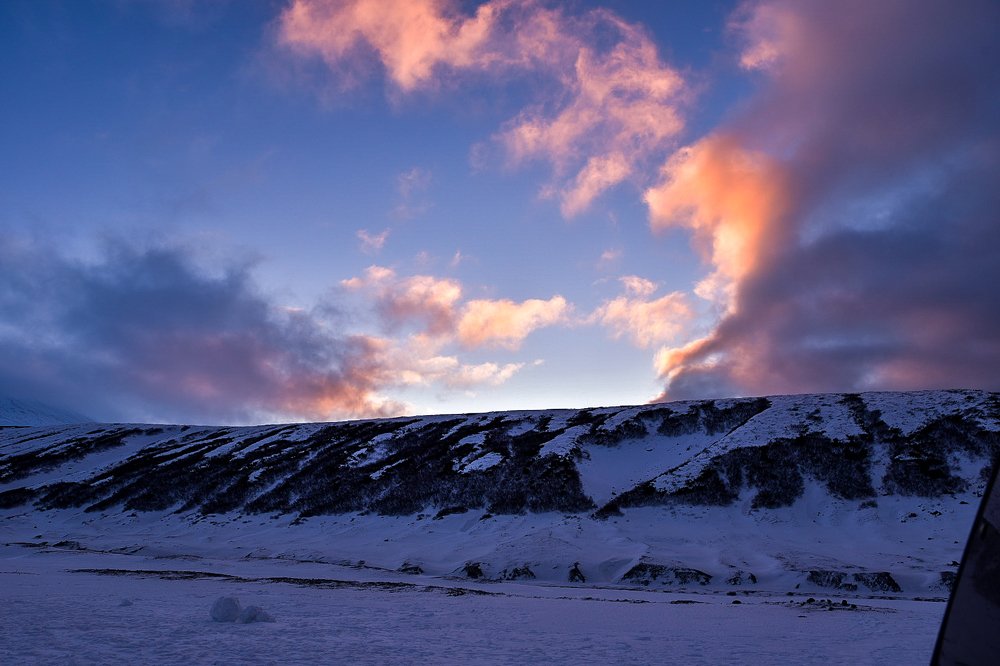 Рассвет на Авачинском перевале