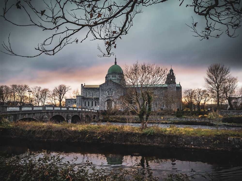 Sunset at Galway Cathedral