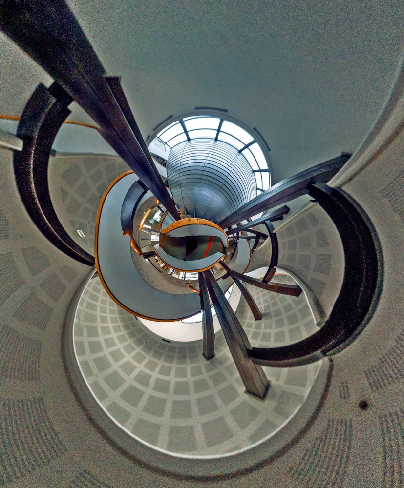 Tel Aviv, Art Museum lobby.