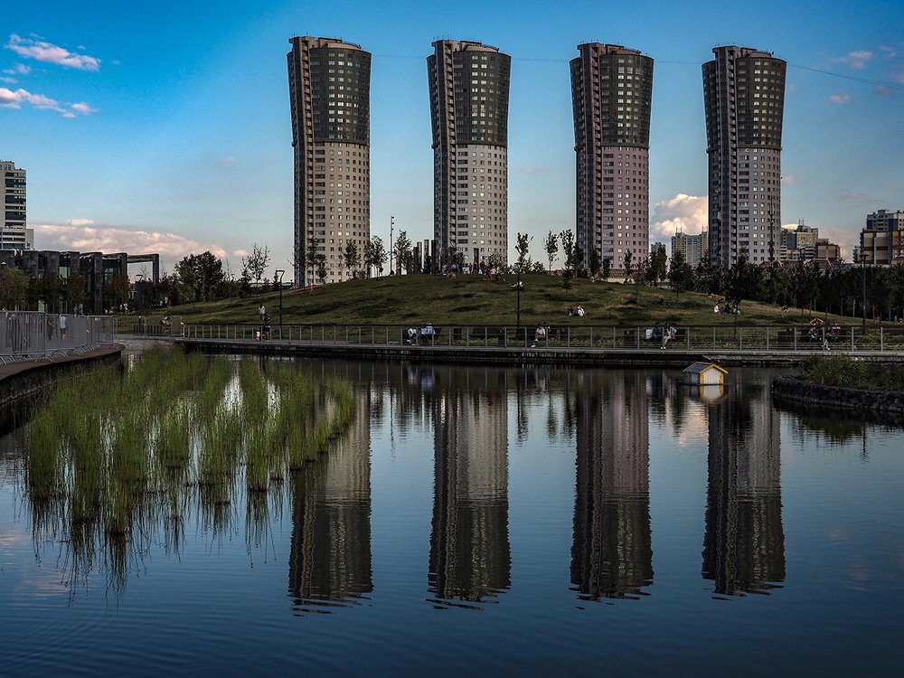 квартет с отражением