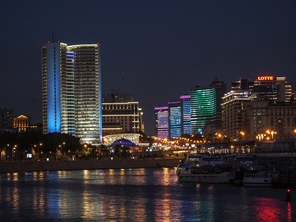 вечерние огни Арбата