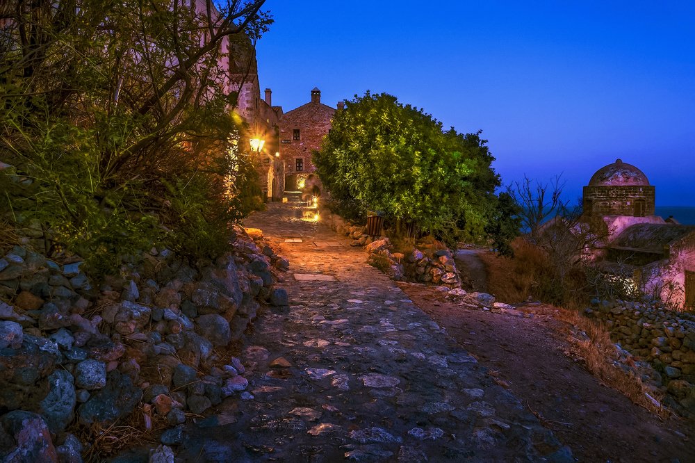 Ночь в средневековом городе