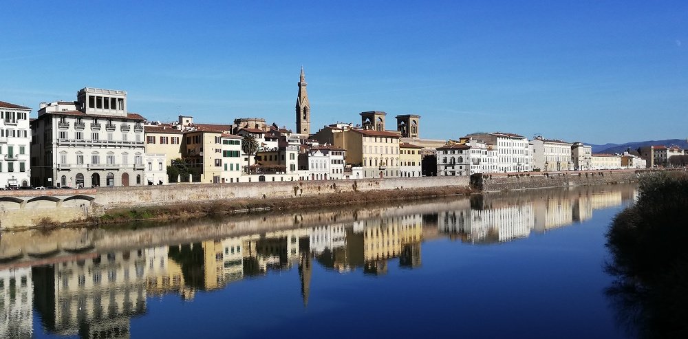 Синь неба и реки