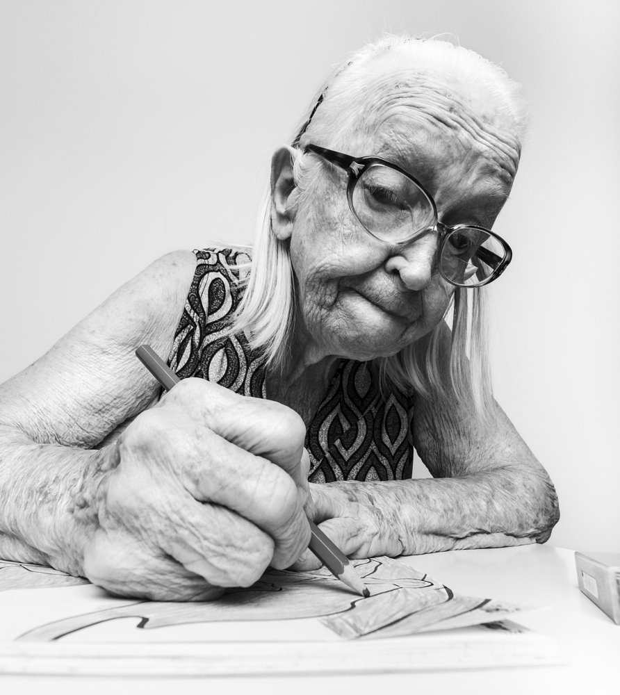 Grandma fighting alzheimer's