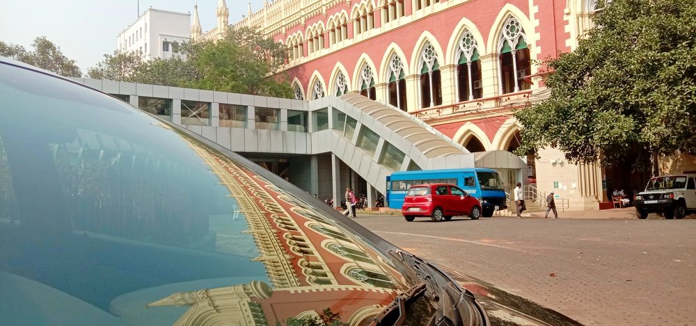 Reflection of heritage Building