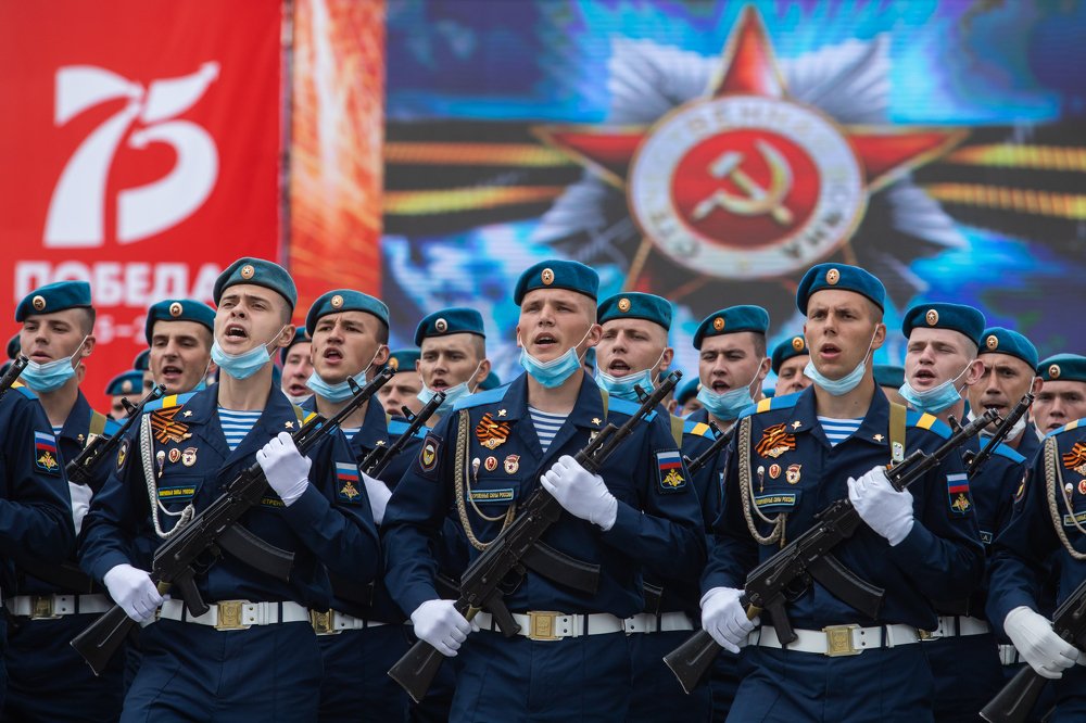 Репетиция парада Победы/Victory Day Parade rehearsal