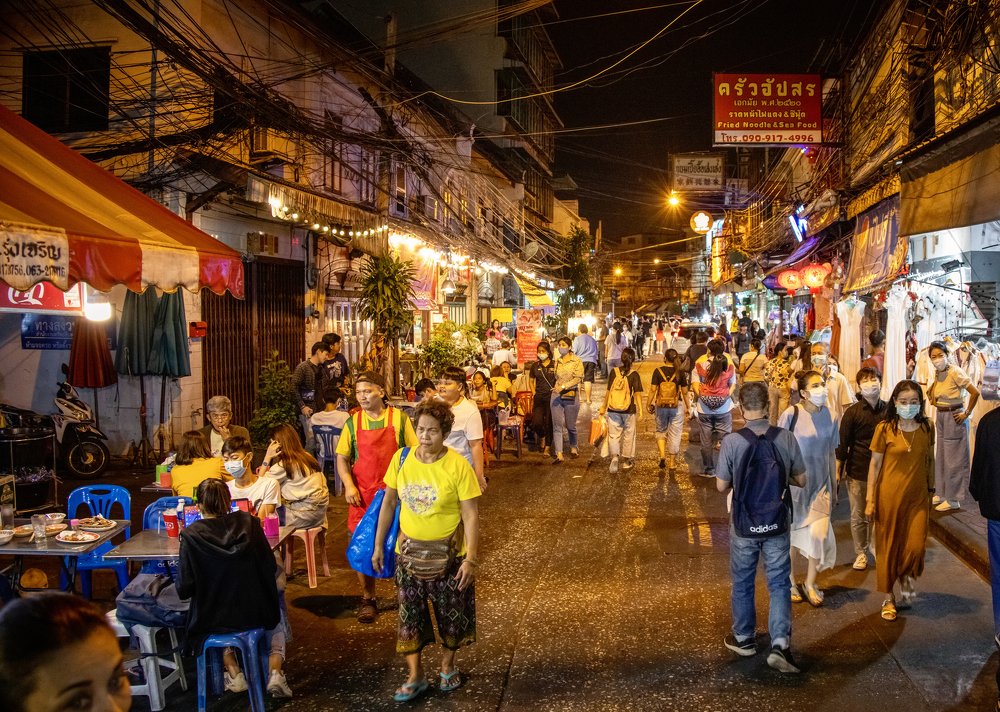 Chinatown nightlife, Bangkok, Thailand