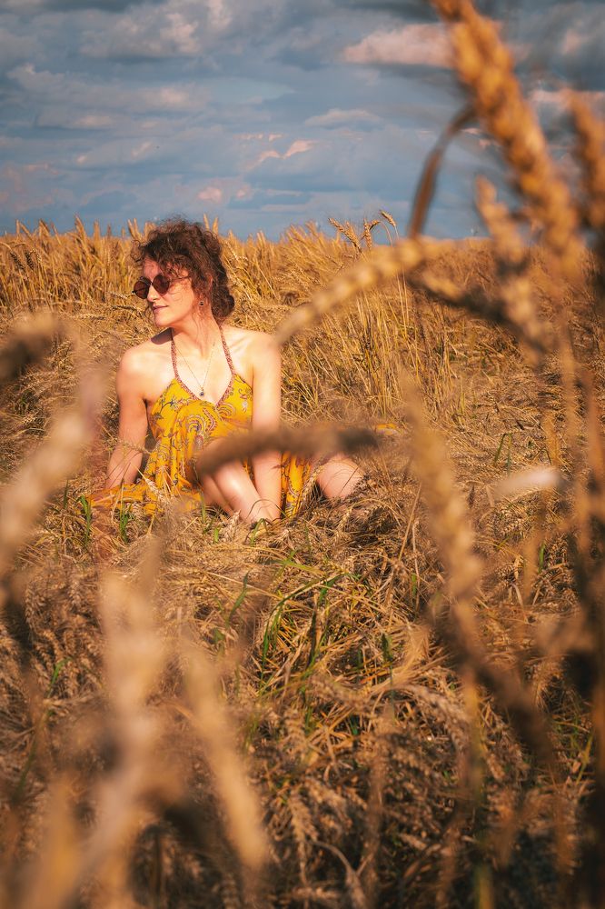 Летом в поле