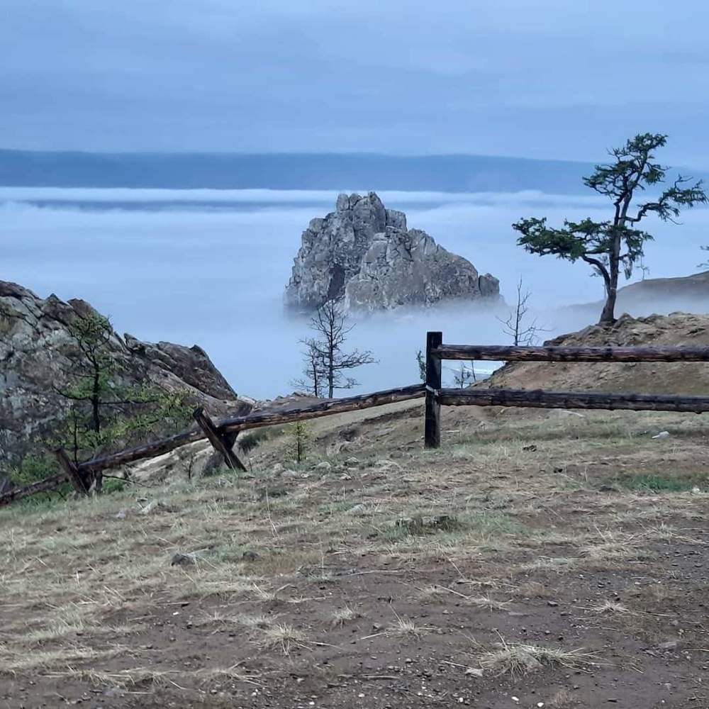 Мыс Бурхан. Туман.