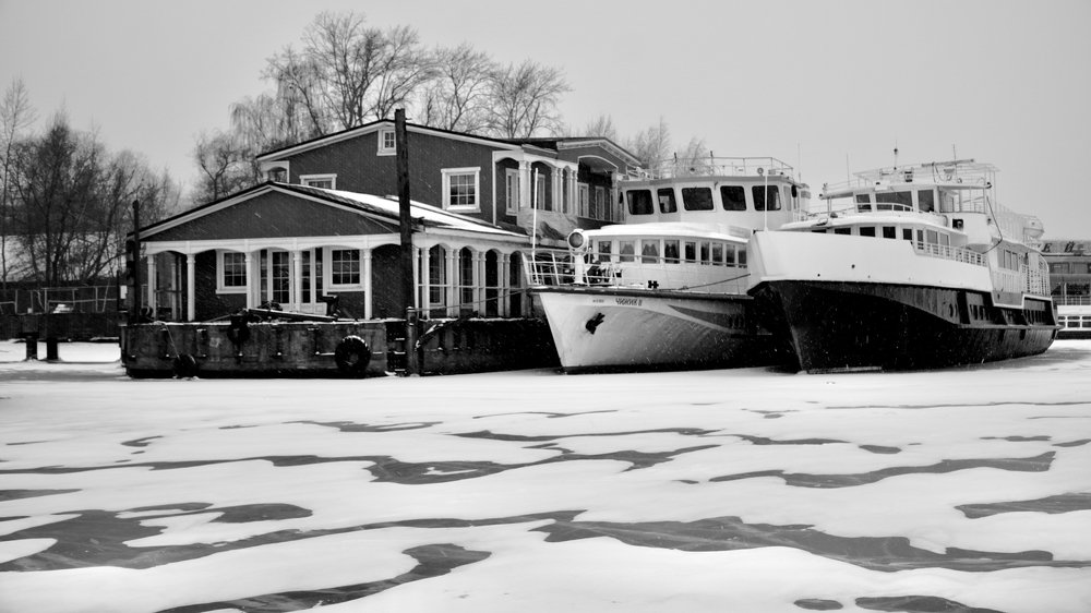 Зимний причал