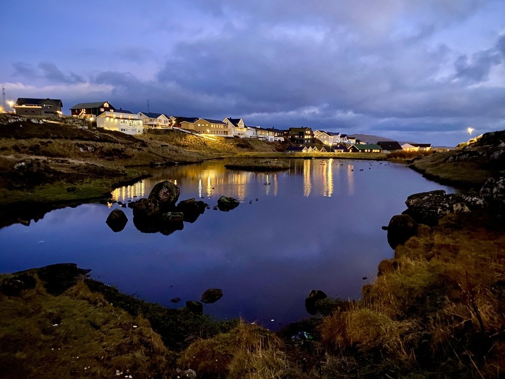 Hoyvík Faroe Island
