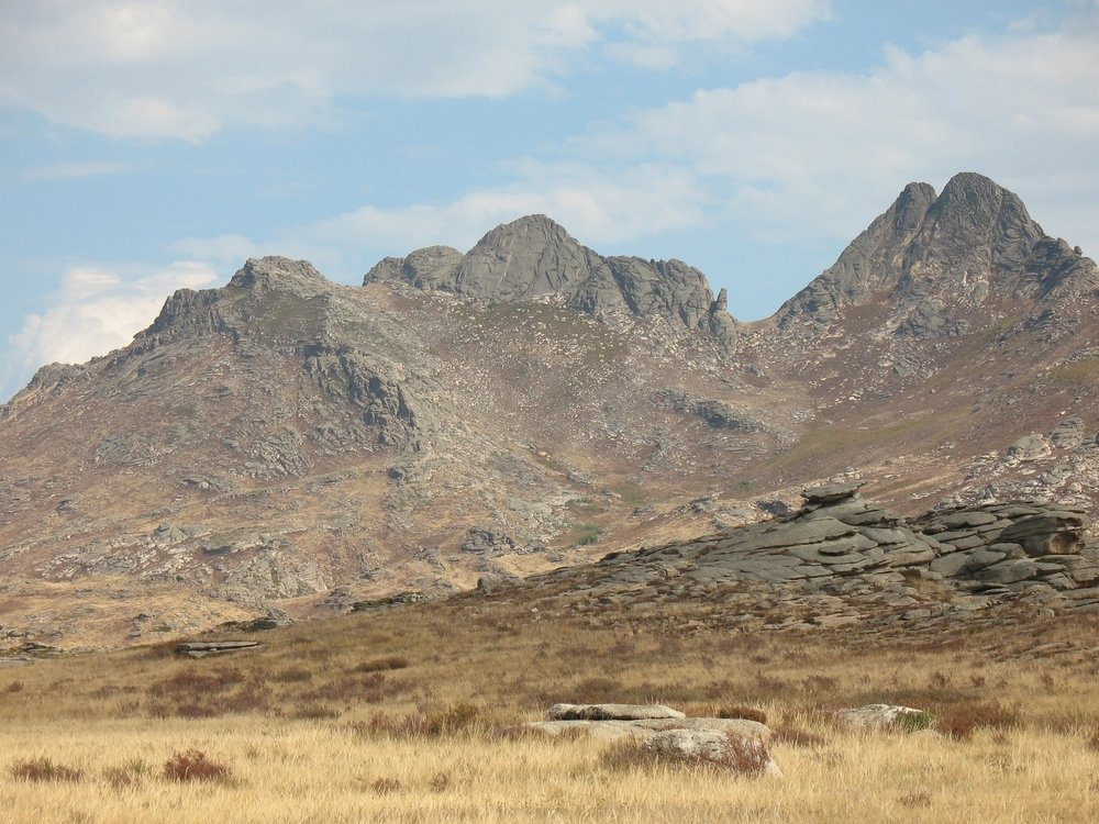 Северо-западное подножье гор Монастыри. Восточный Казахстан.
