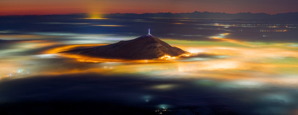 Rainbow pillow for Pyatigorsk