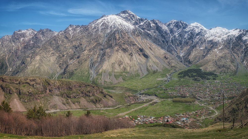 В горах Грузии