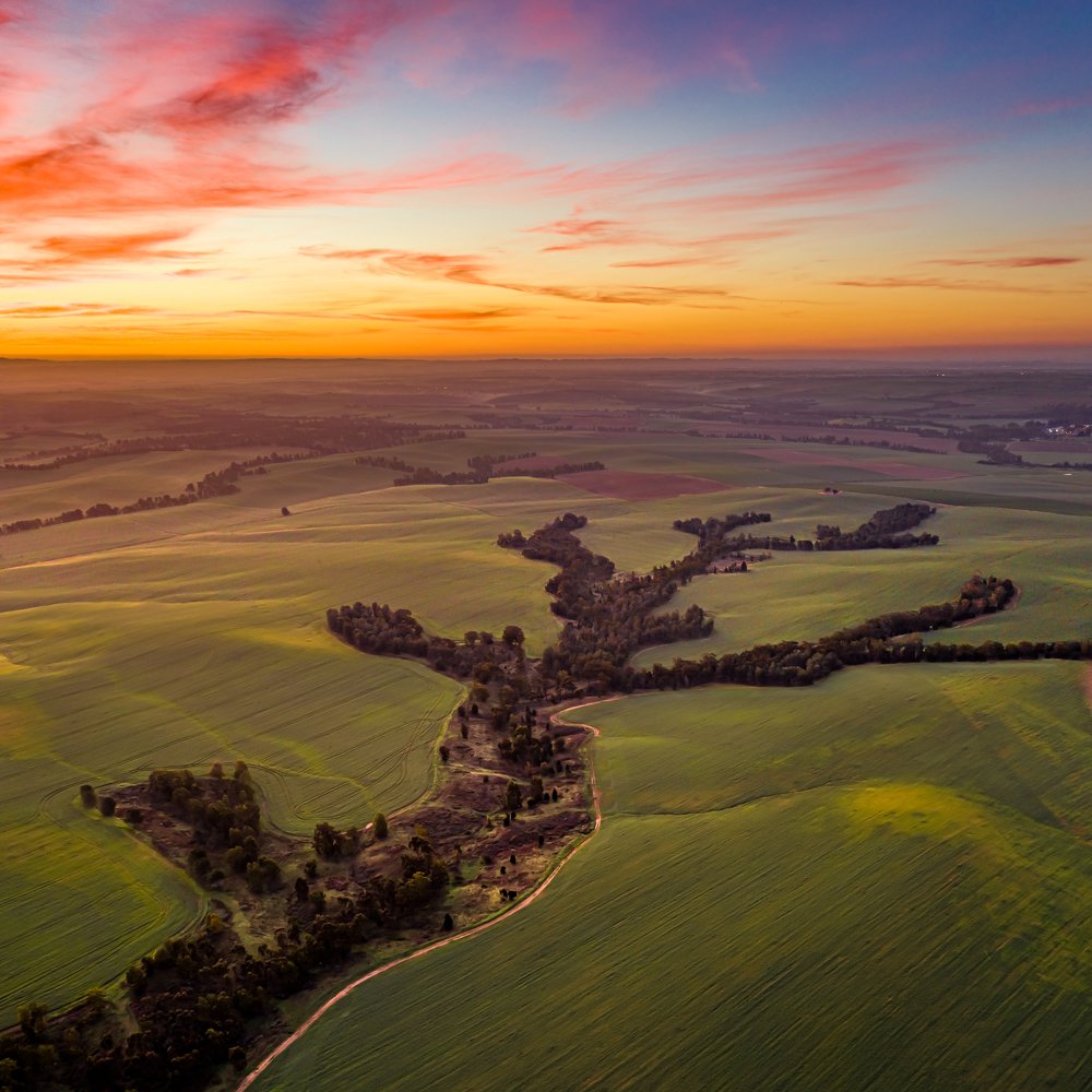 Badlands sunrise