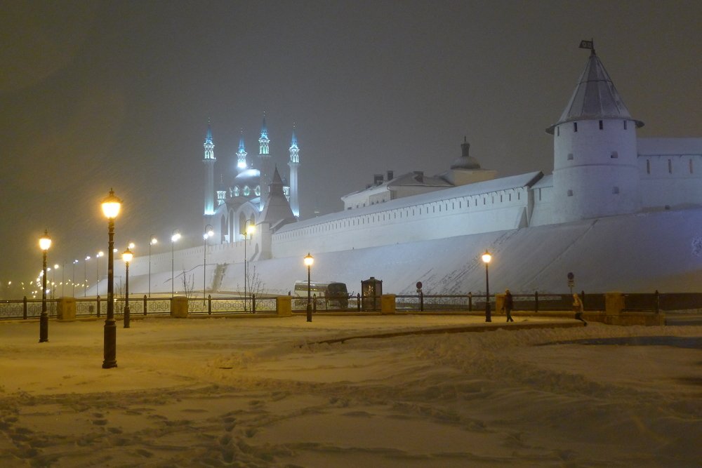 Вечерняя Казань.