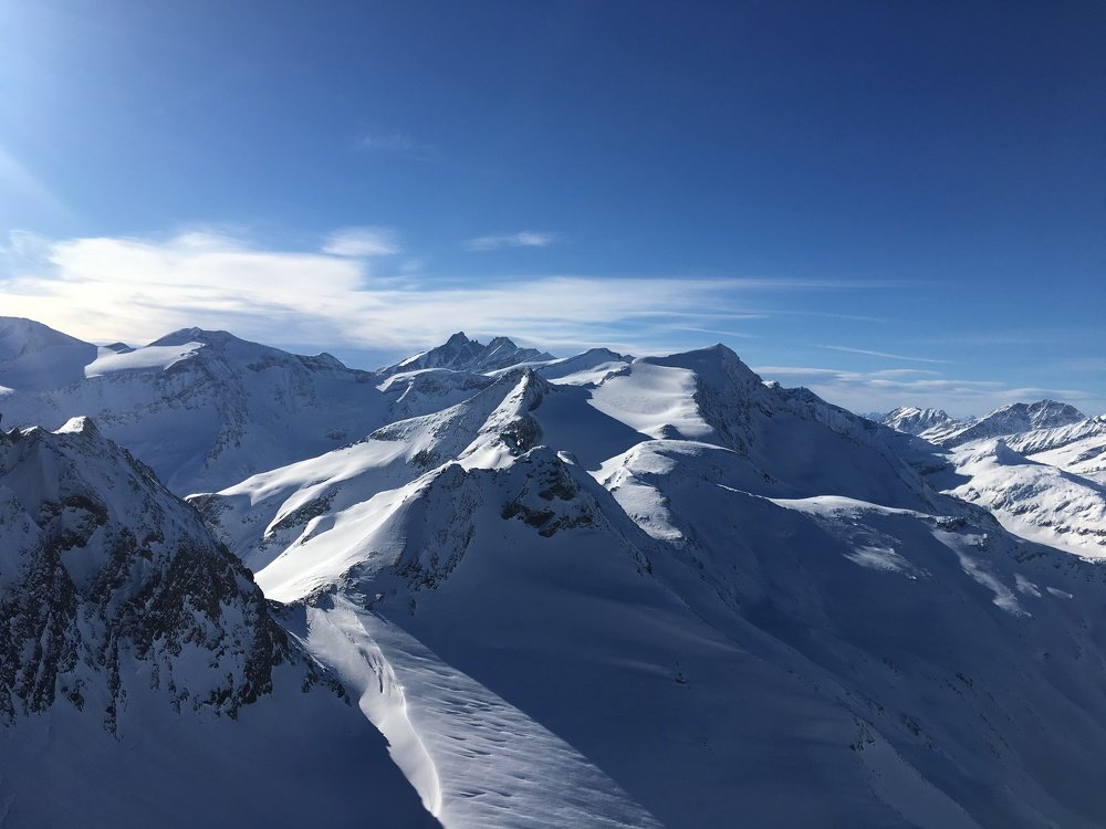 Все оттенки синего.