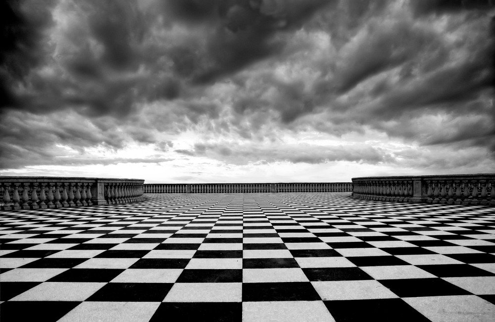 Black and White chessboard