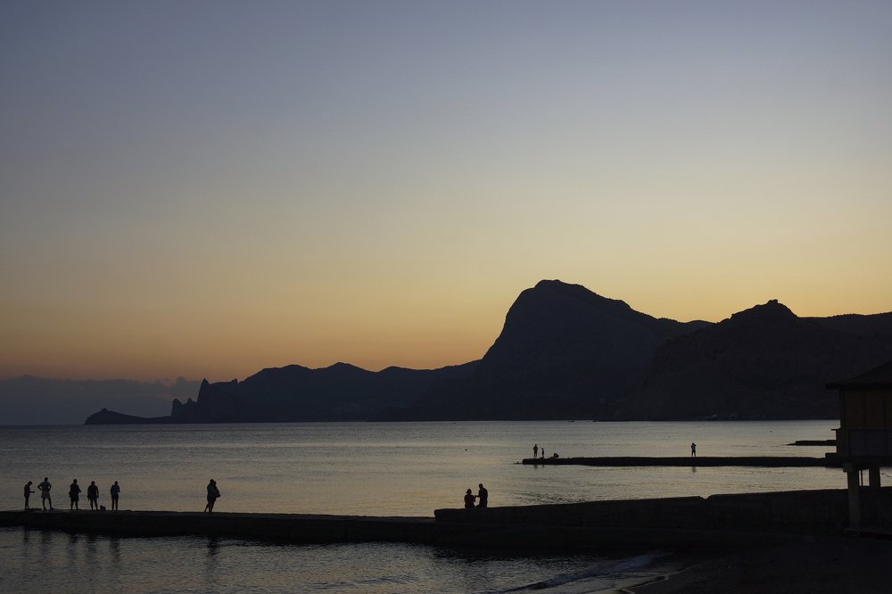 Вечер у моря