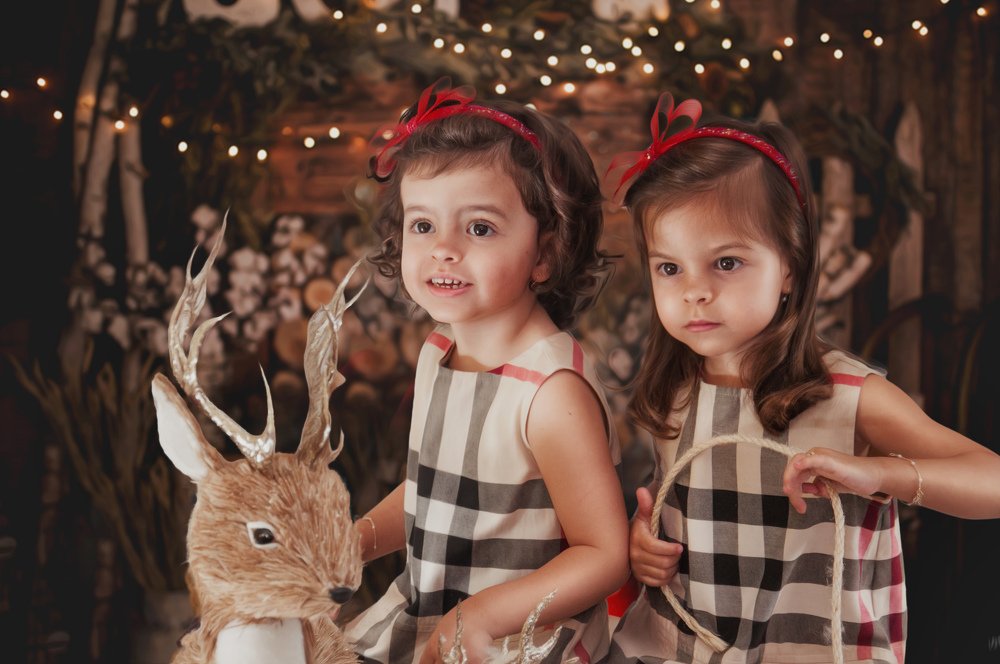 Originalidade entre as gêmeas Lara e Aléxia.