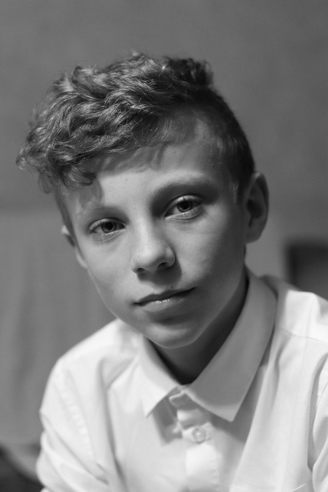 my handsome teenager