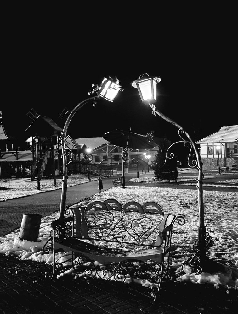 Ночной пейзаж.