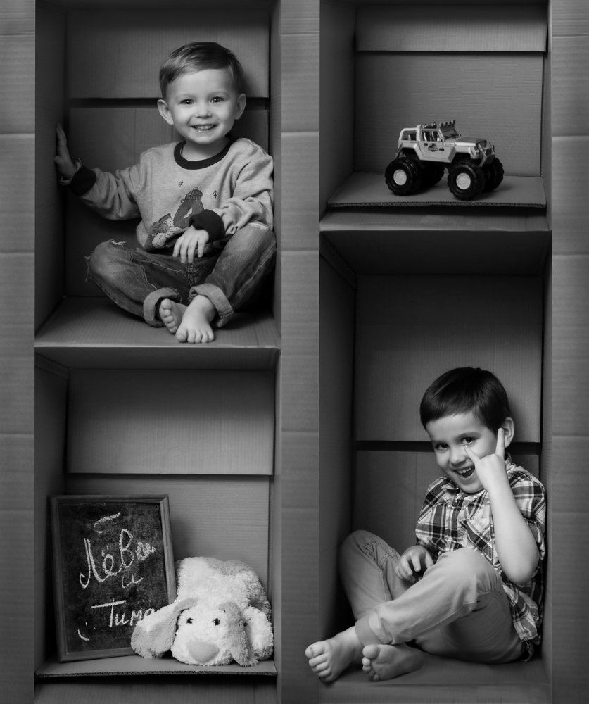 Картонное окно в прошлое