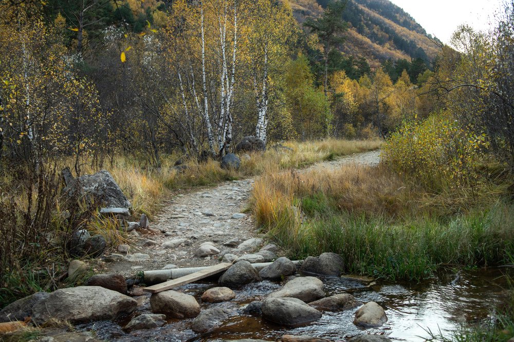 Безмятежность осеннего вечера