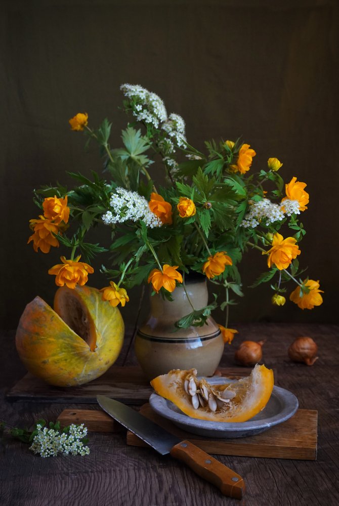 Последняя тыква.