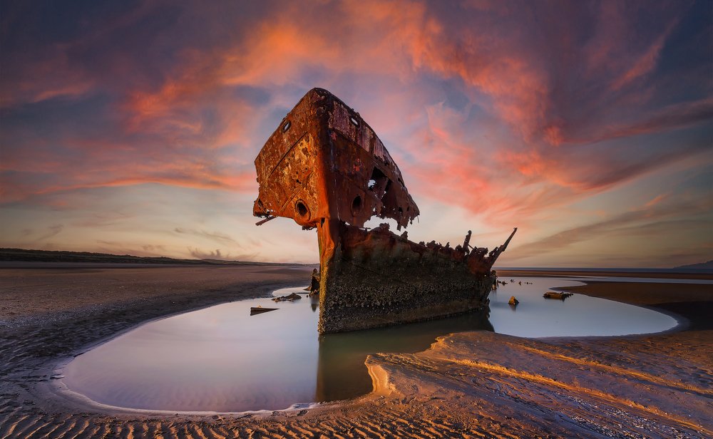 Baltray shipwreck - Ireland
