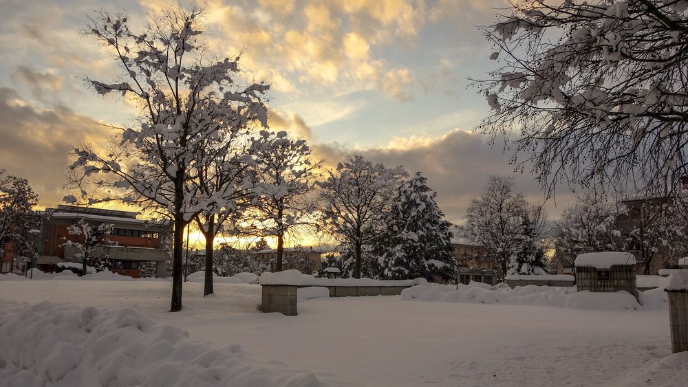 Vigolzone, la piazza del Comune