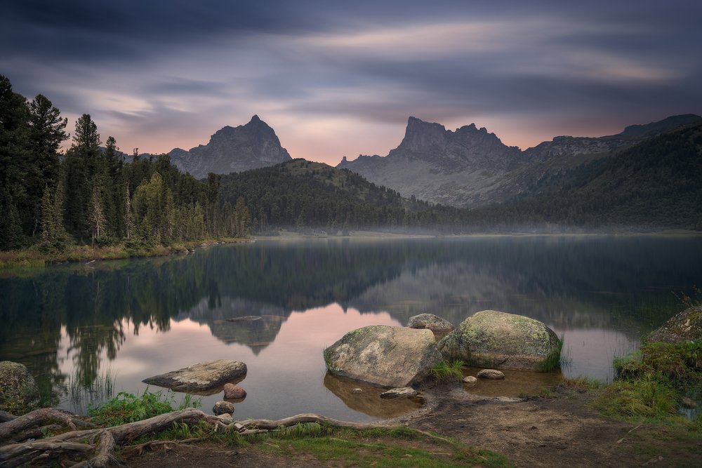 Вечер на озере Светлом