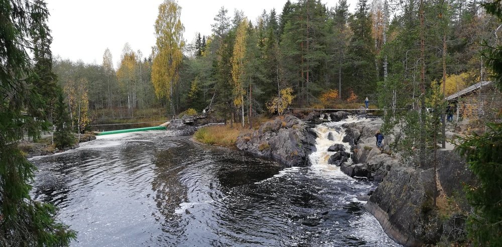 Водопад Ахвенкоски