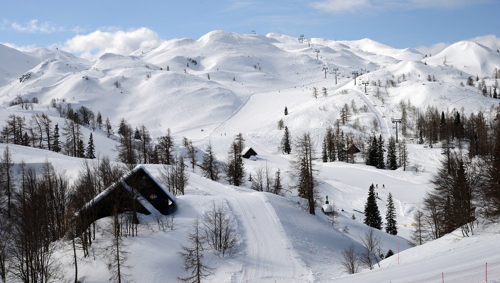 Snow Fields Slovenia