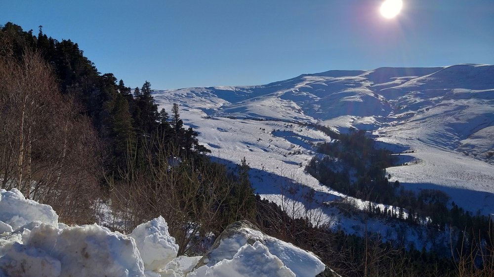 Зимнее солнце